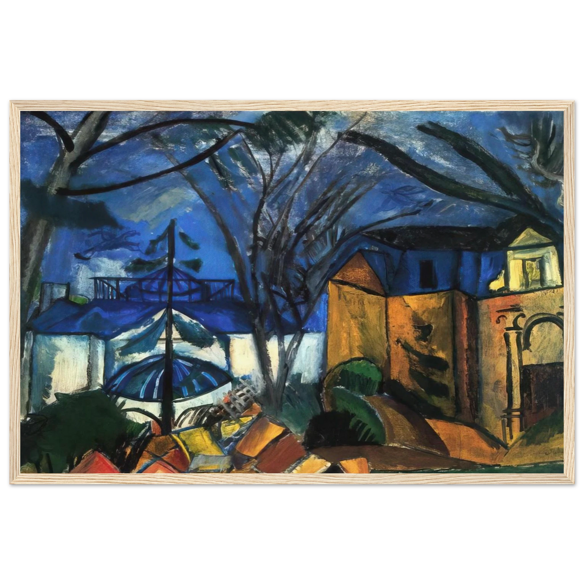 THE BOTANICAL GARDEN 1910 Framed Poster | Raoul Dufy Framed Prints Wall Art | Raoul Dufy Shop