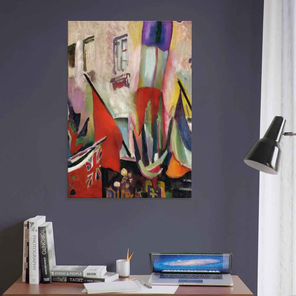 FLAGS 1906 Canvas | Raoul Dufy Canvas | Raoul Dufy Shop