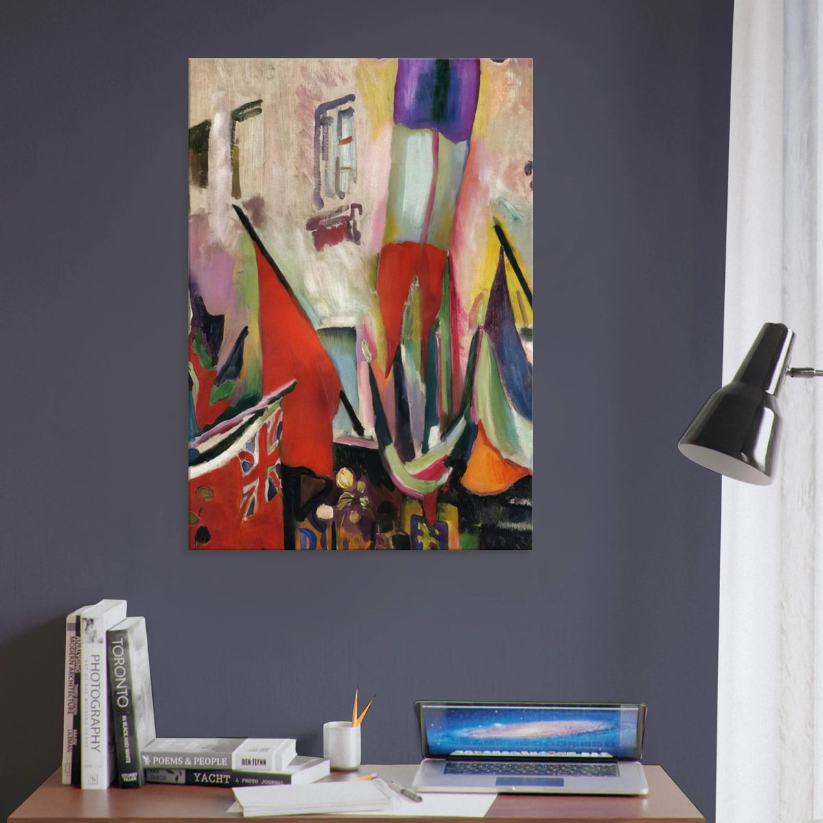 FLAGS 1906 Canvas | Raoul Dufy Canvas | Raoul Dufy Shop