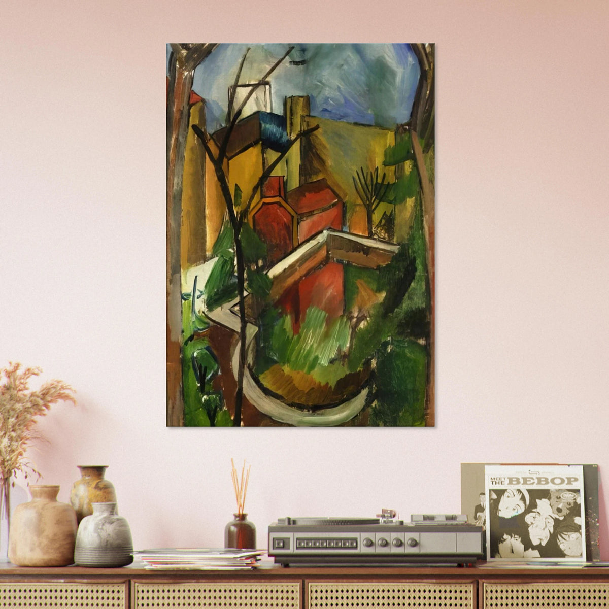 LANDSCAPE OF FALAISE 1910 Canvas | Raoul Dufy Canvas | Raoul Dufy Shop