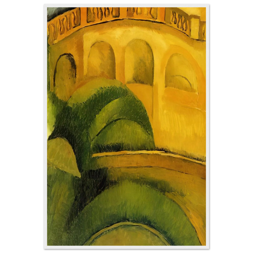 ARCADES AT L ESTAQUE 1908 Framed Poster | Raoul Dufy Framed Prints Wall Art | Raoul Dufy Shop