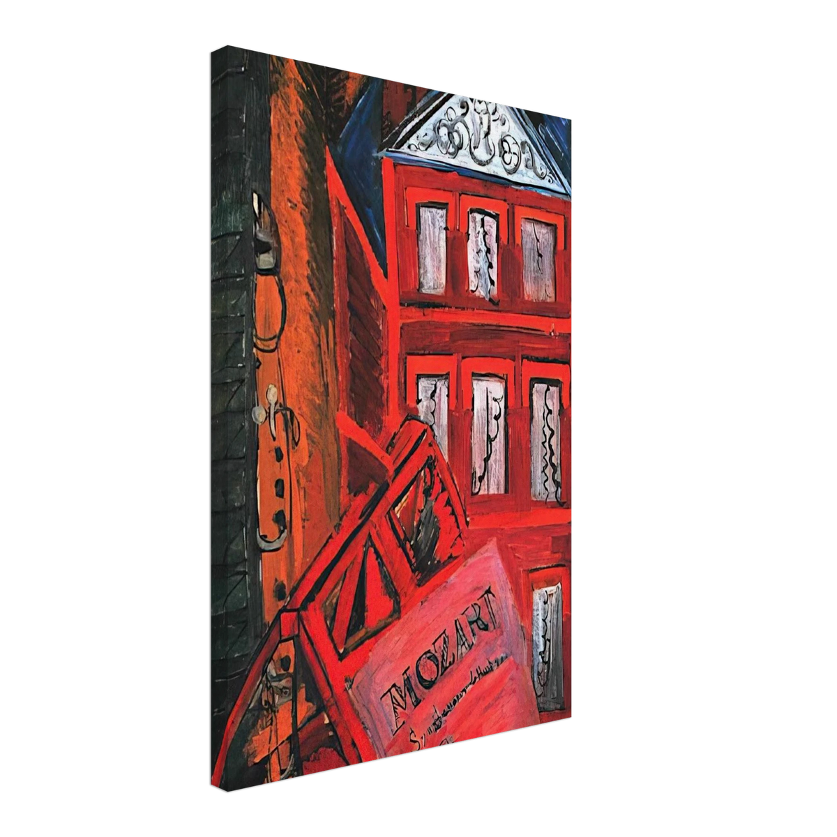 HOMMAGE TO MOZART 1915 Canvas | Raoul Dufy Canvas | Raoul Dufy Shop