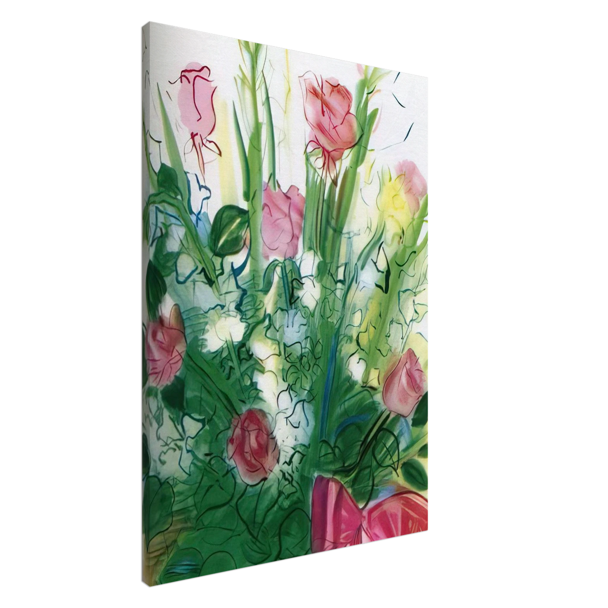 BOUQUET OF ROSES Canvas | Raoul Dufy Canvas | Raoul Dufy Shop