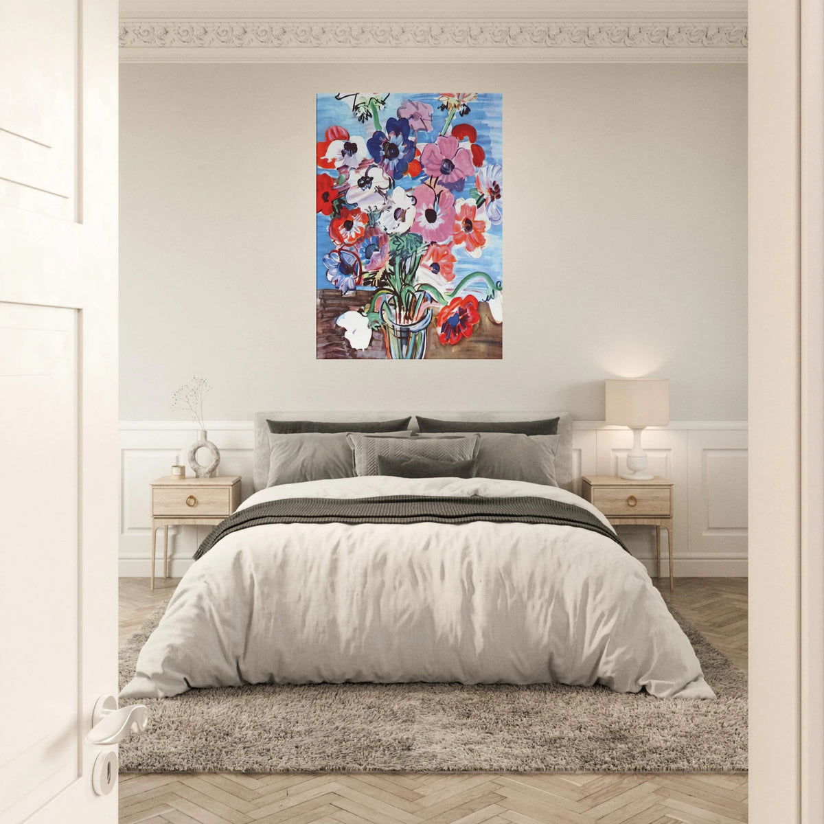ANEMONES 1937 Canvas | Raoul Dufy Canvas | Raoul Dufy Shop