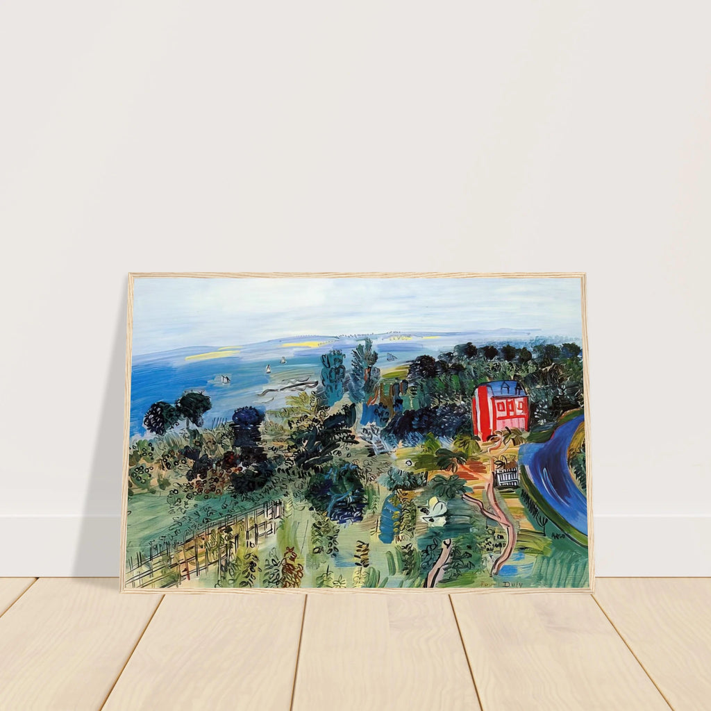 VILLERVILLE Framed Poster | Raoul Dufy Framed Prints Wall Art | Raoul Dufy Shop