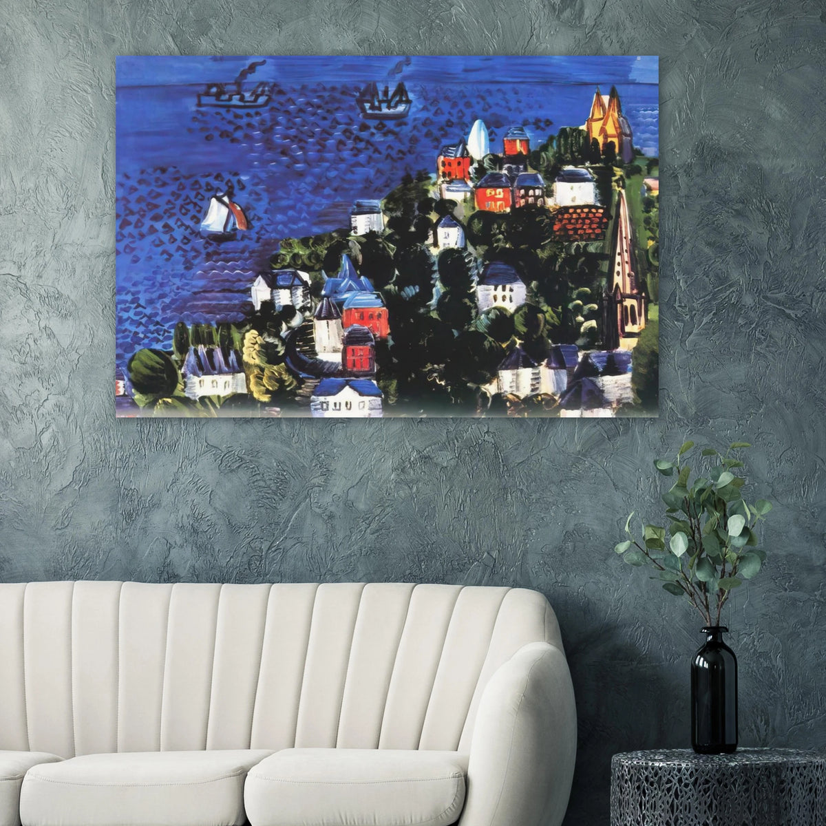 VIEW OF SAINTE ADRESSE Poster | Raoul Dufy Poster | Raoul Dufy Shop