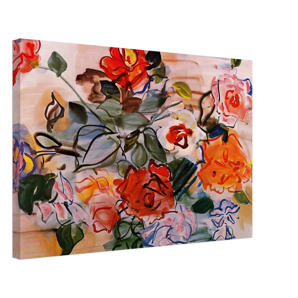 PINK BUNCH 1940 Canvas | Raoul Dufy Canvas | Raoul Dufy Shop