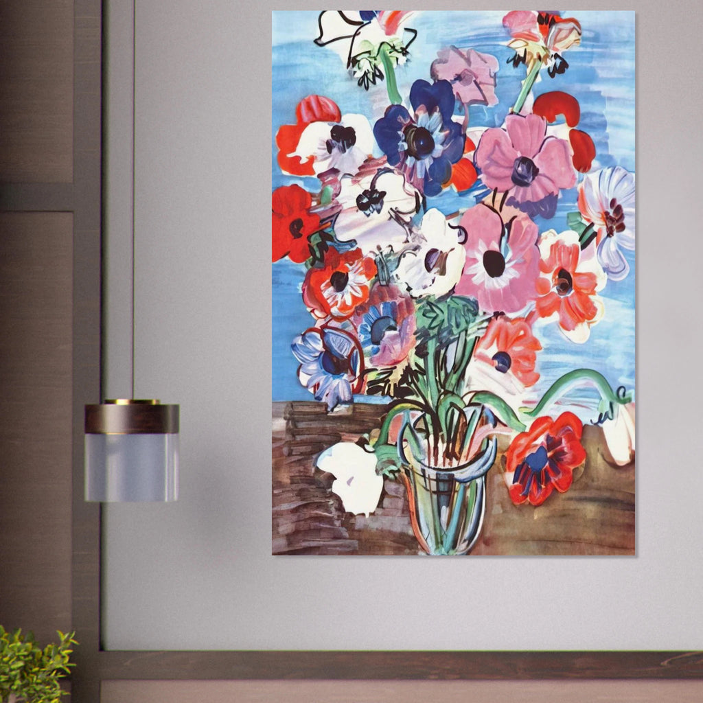 ANEMONES 1937 Poster | Raoul Dufy Poster | Raoul Dufy Shop