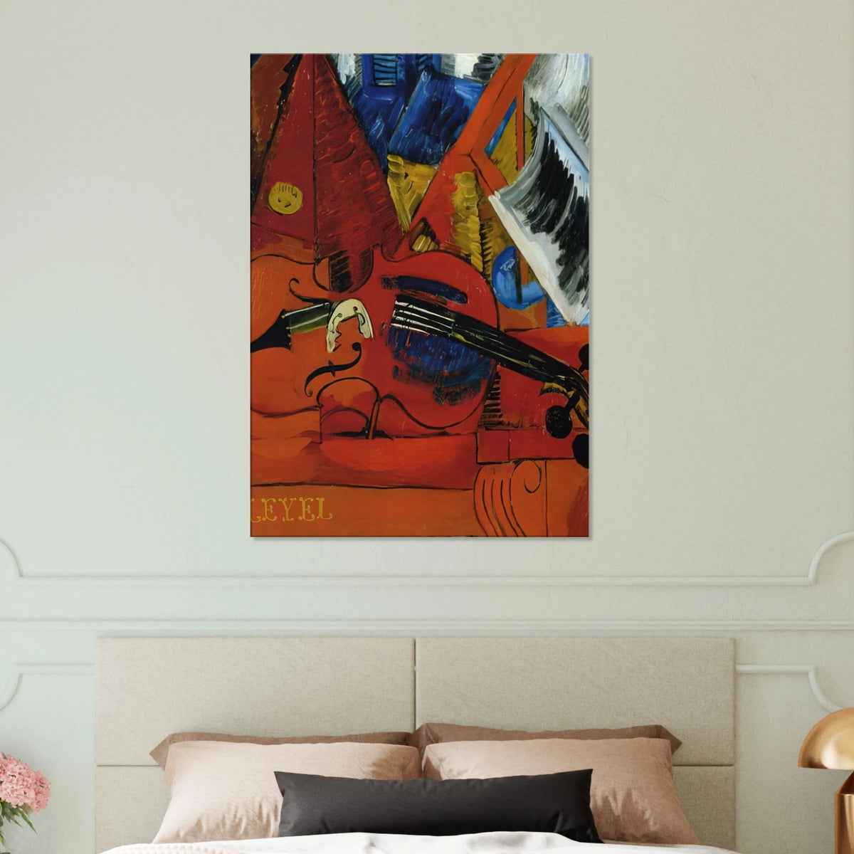 THE VIOLIN 1916 Canvas | Raoul Dufy Canvas | Raoul Dufy Shop