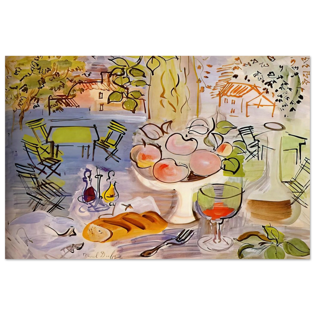 STILL LIFE 1928 Poster | Raoul Dufy Poster | Raoul Dufy Shop