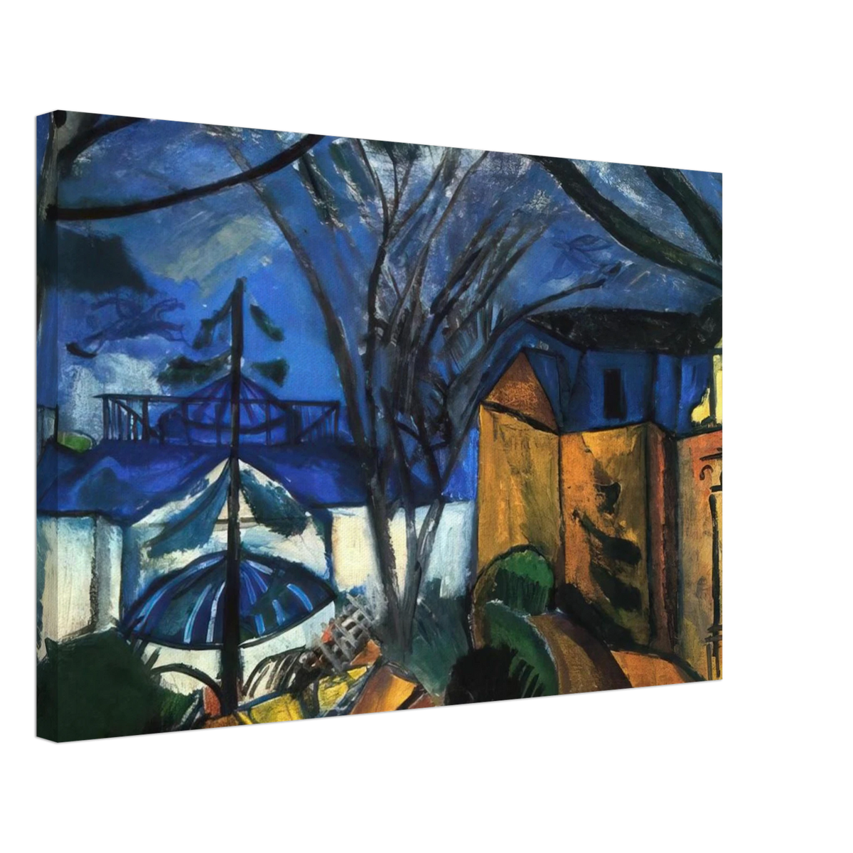THE BOTANICAL GARDEN 1910 Canvas | Raoul Dufy Canvas | Raoul Dufy Shop