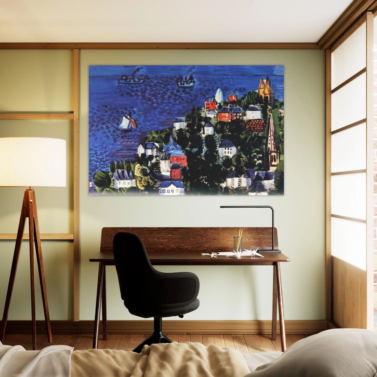 VIEW OF SAINTE ADRESSE Poster | Raoul Dufy Poster | Raoul Dufy Shop