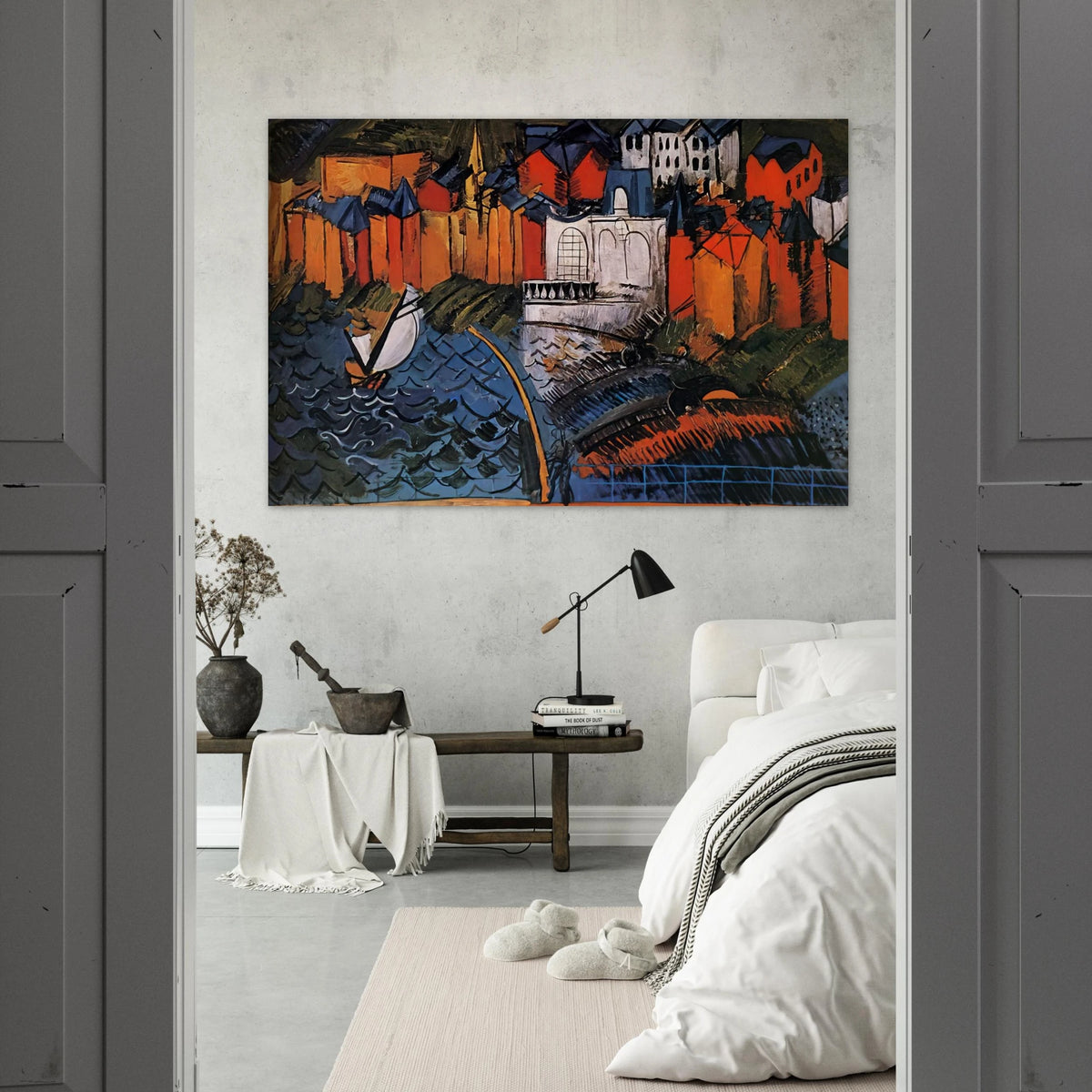 SAILBOAT AT SAINTE ADRESSE 1912 Poster | Raoul Dufy Poster | Raoul Dufy Shop