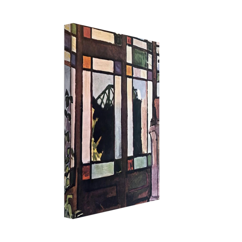 WINDOW WITH COLOURED GLASSES 1906 Canvas | Raoul Dufy Canvas | Raoul Dufy Shop