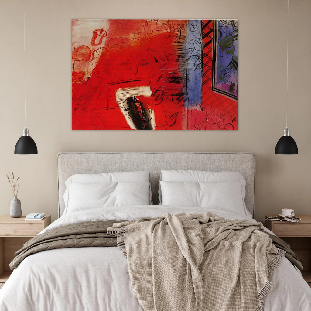 STILL LIFE WITH VIOLIN HOMMAGE TO BACH 1952 Poster | Raoul Dufy Poster | Raoul Dufy Shop
