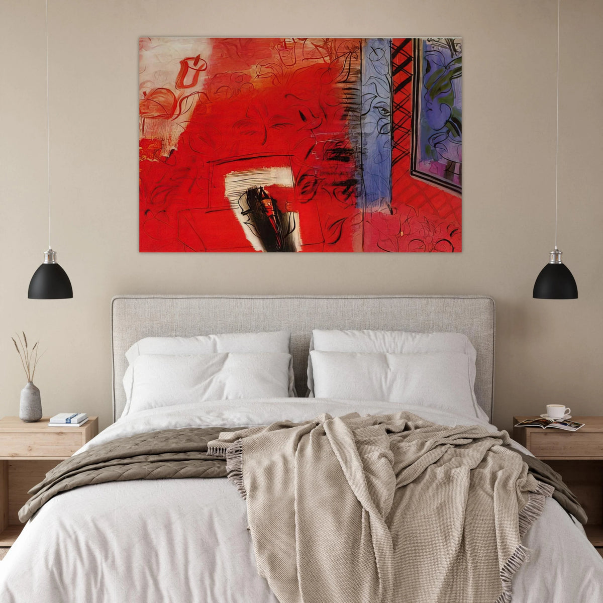 STILL LIFE WITH VIOLIN HOMMAGE TO BACH 1952 Poster | Raoul Dufy Poster | Raoul Dufy Shop