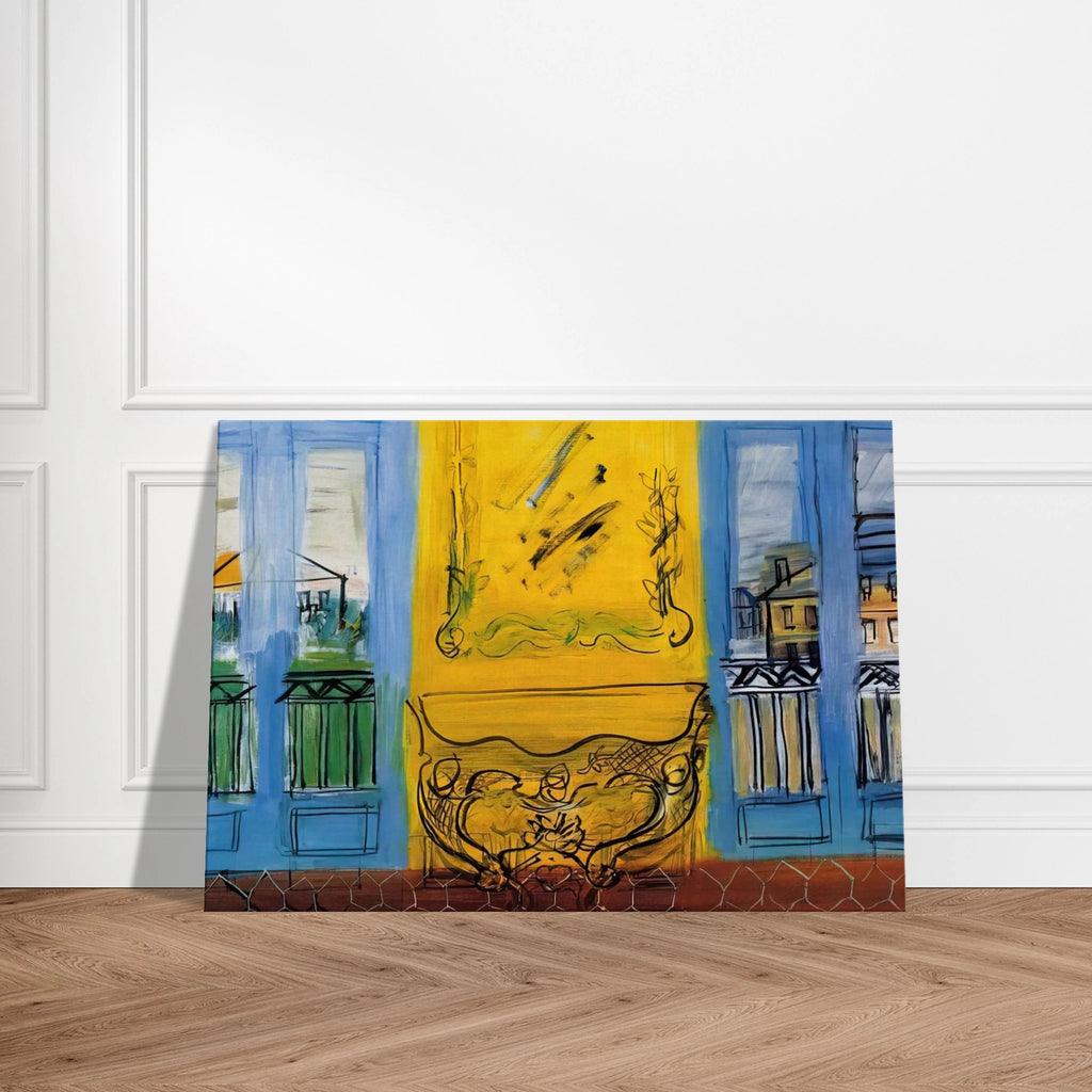 CONSOLE WITH TWO WINDOWS 1948 Canvas | Raoul Dufy Canvas | Raoul Dufy Shop