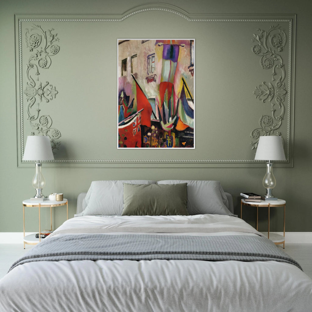 FLAGS 1906 Framed Poster | Raoul Dufy Framed Prints Wall Art | Raoul Dufy Shop