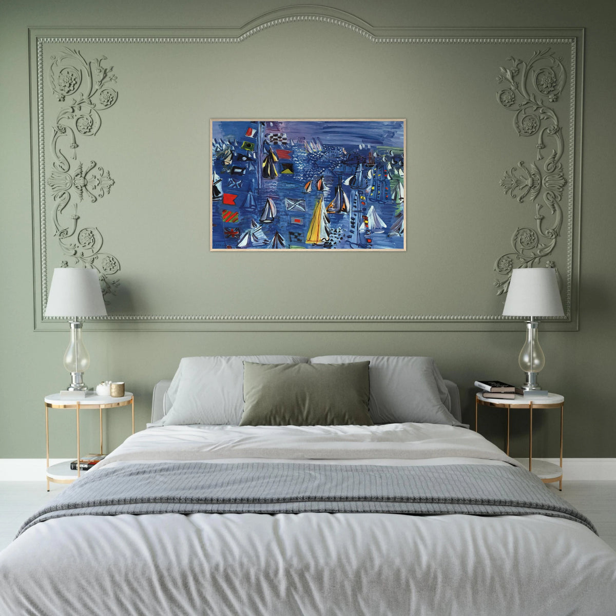 REGATTA AT COWES 1934 Framed Poster | Raoul Dufy Framed Prints Wall Art | Raoul Dufy Shop