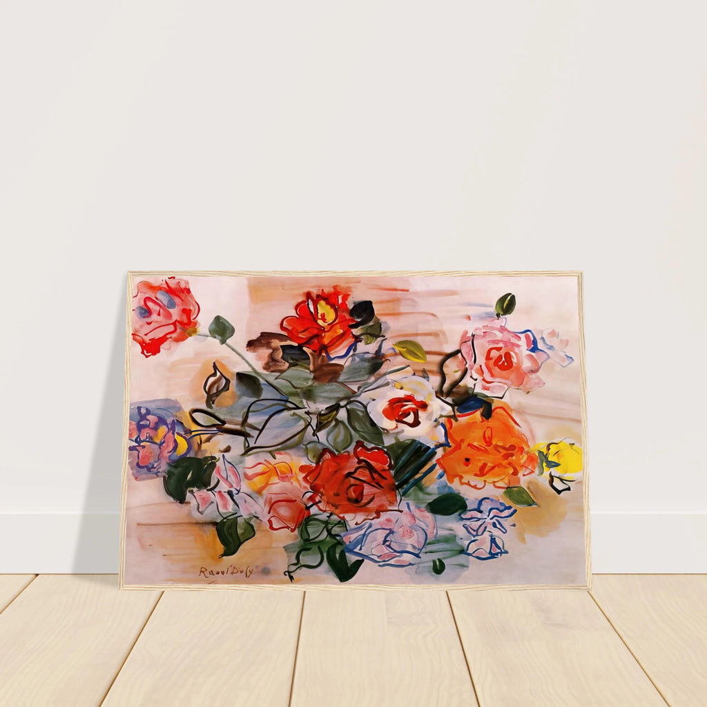 PINK BUNCH 1940 Framed Poster | Raoul Dufy Framed Prints Wall Art | Raoul Dufy Shop