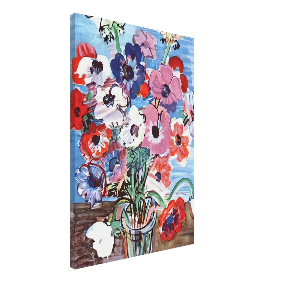 ANEMONES 1937 Canvas | Raoul Dufy Canvas | Raoul Dufy Shop