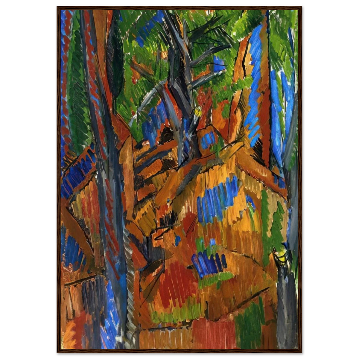 TREES 1913 Framed Poster | Raoul Dufy Framed Prints Wall Art | Raoul Dufy Shop