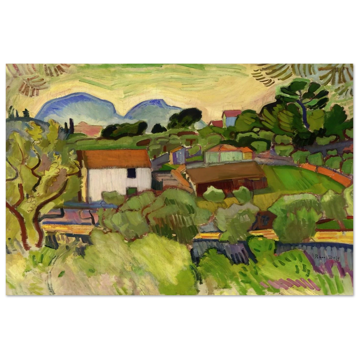 THE RIVER Poster | Raoul Dufy Poster | Raoul Dufy Shop