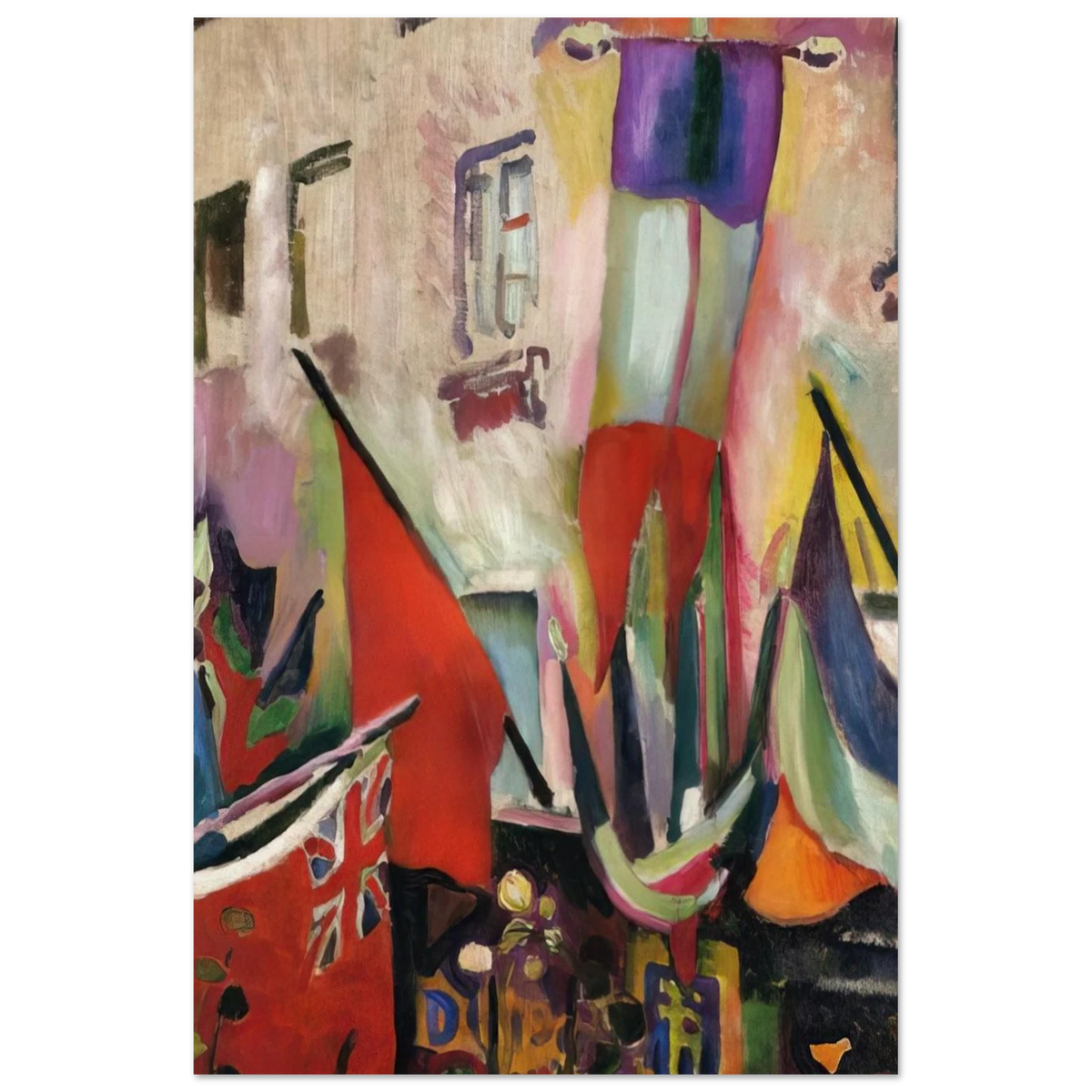 FLAGS 1906 Poster | Raoul Dufy Poster | Raoul Dufy Shop