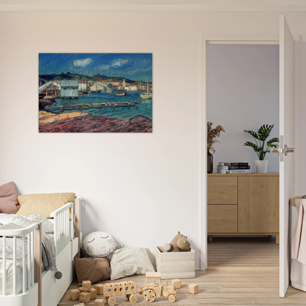THE PORT OF MARTIGUES Canvas | Raoul Dufy Canvas | Raoul Dufy Shop