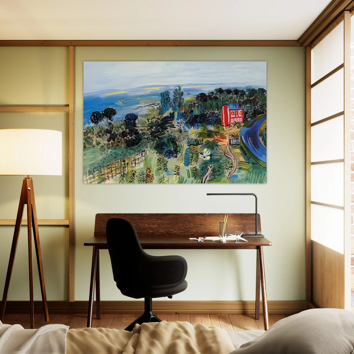 VILLERVILLE Poster | Raoul Dufy Poster | Raoul Dufy Shop
