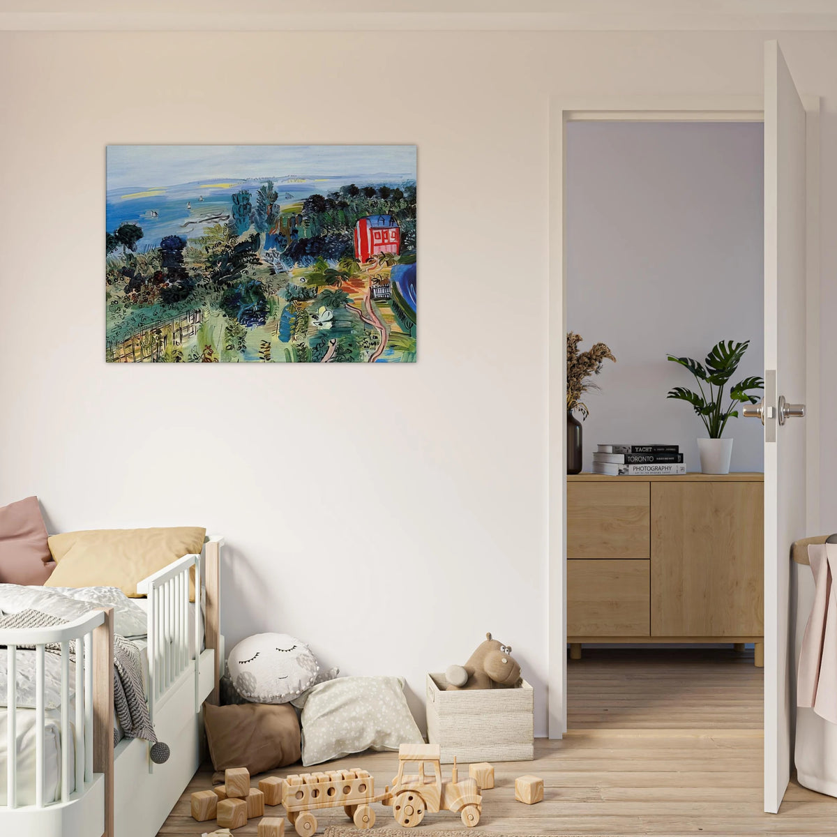 VILLERVILLE Canvas | Raoul Dufy Canvas | Raoul Dufy Shop