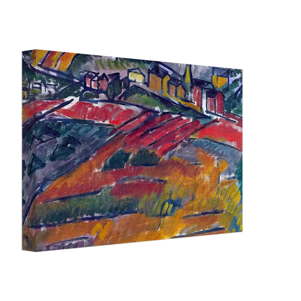 LANDSCAPE WITH RED AND YELLOW Canvas | Raoul Dufy Canvas | Raoul Dufy Shop