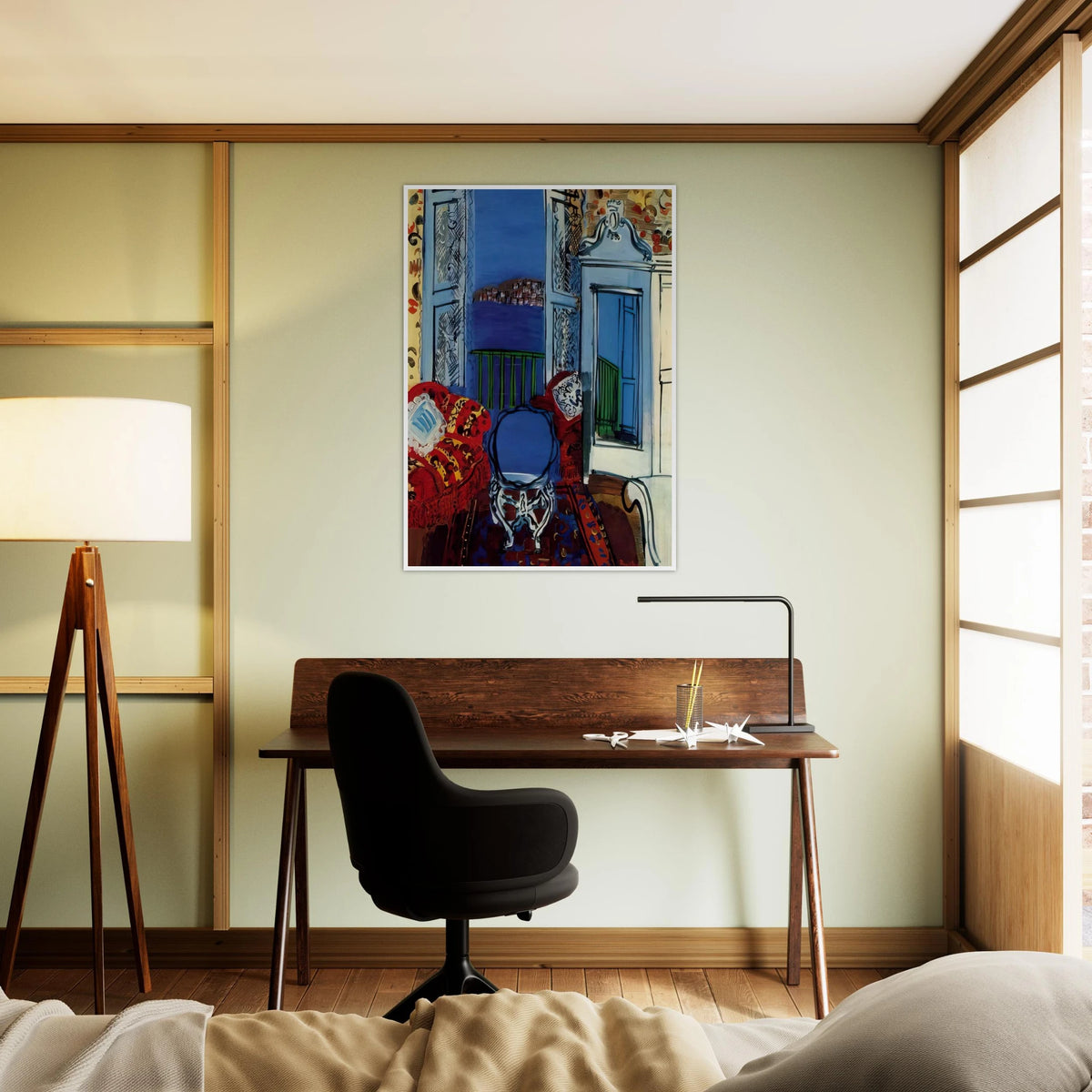 OPEN WINDOW 1928 Framed Poster | Raoul Dufy Framed Prints Wall Art | Raoul Dufy Shop