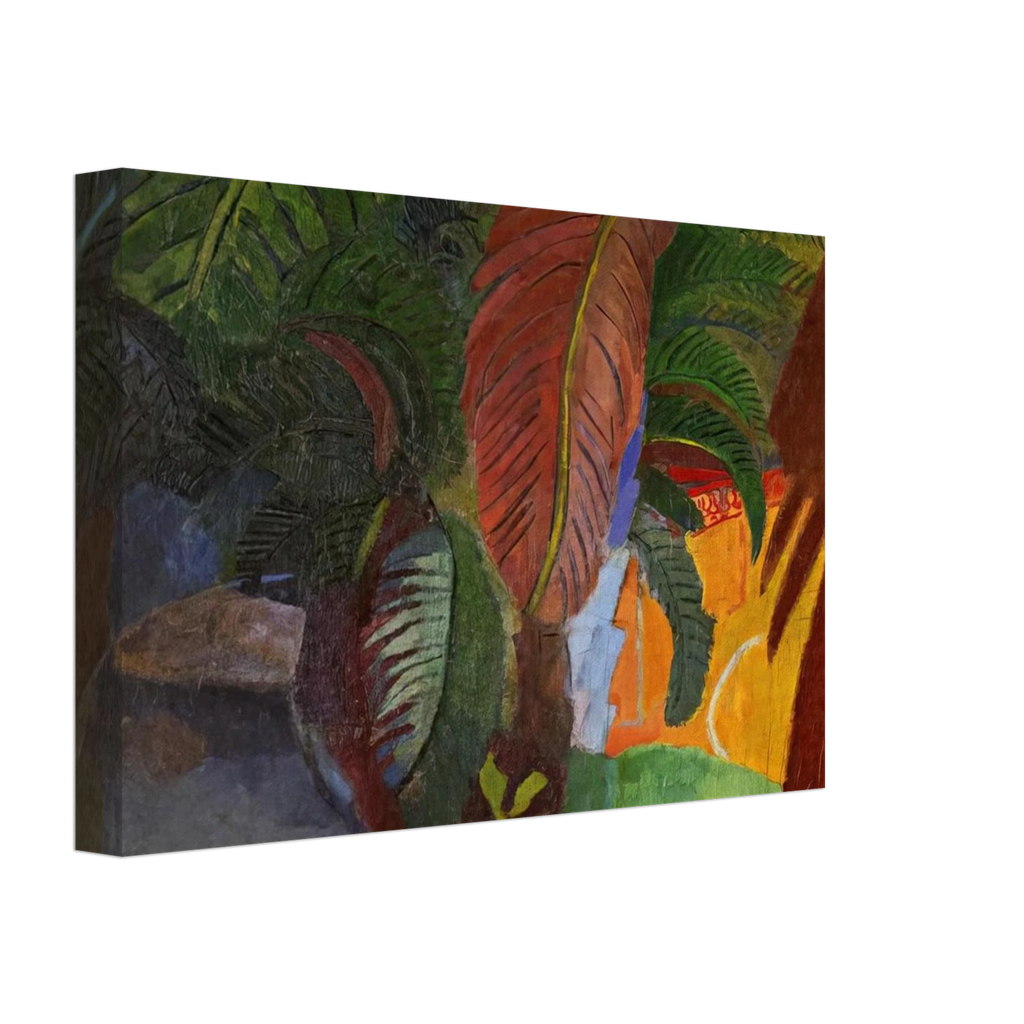 PALM TREES AT MARTIGUES HOMAGE TO GAUGUIN 1910 Canvas | Raoul Dufy Canvas | Raoul Dufy Shop