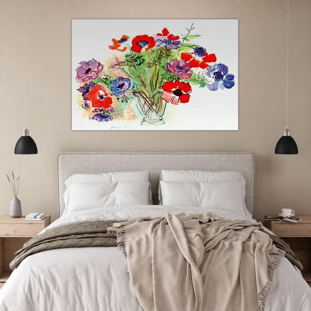 BOUQUET OF FLOWERS 1937 Poster | Raoul Dufy Poster | Raoul Dufy Shop