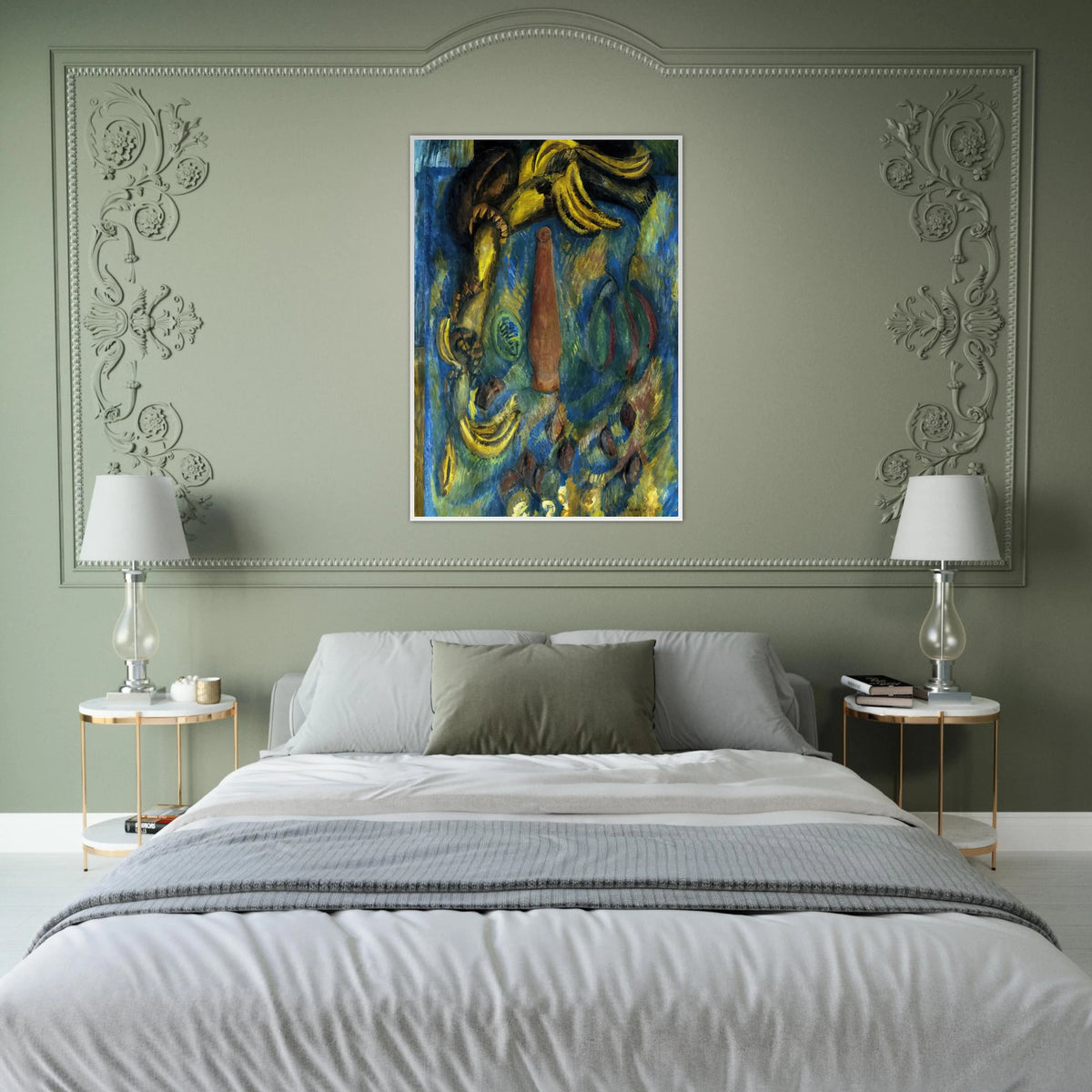 STILL LIFE WITH BANANAS 1909 Framed Poster | Raoul Dufy Framed Prints Wall Art | Raoul Dufy Shop