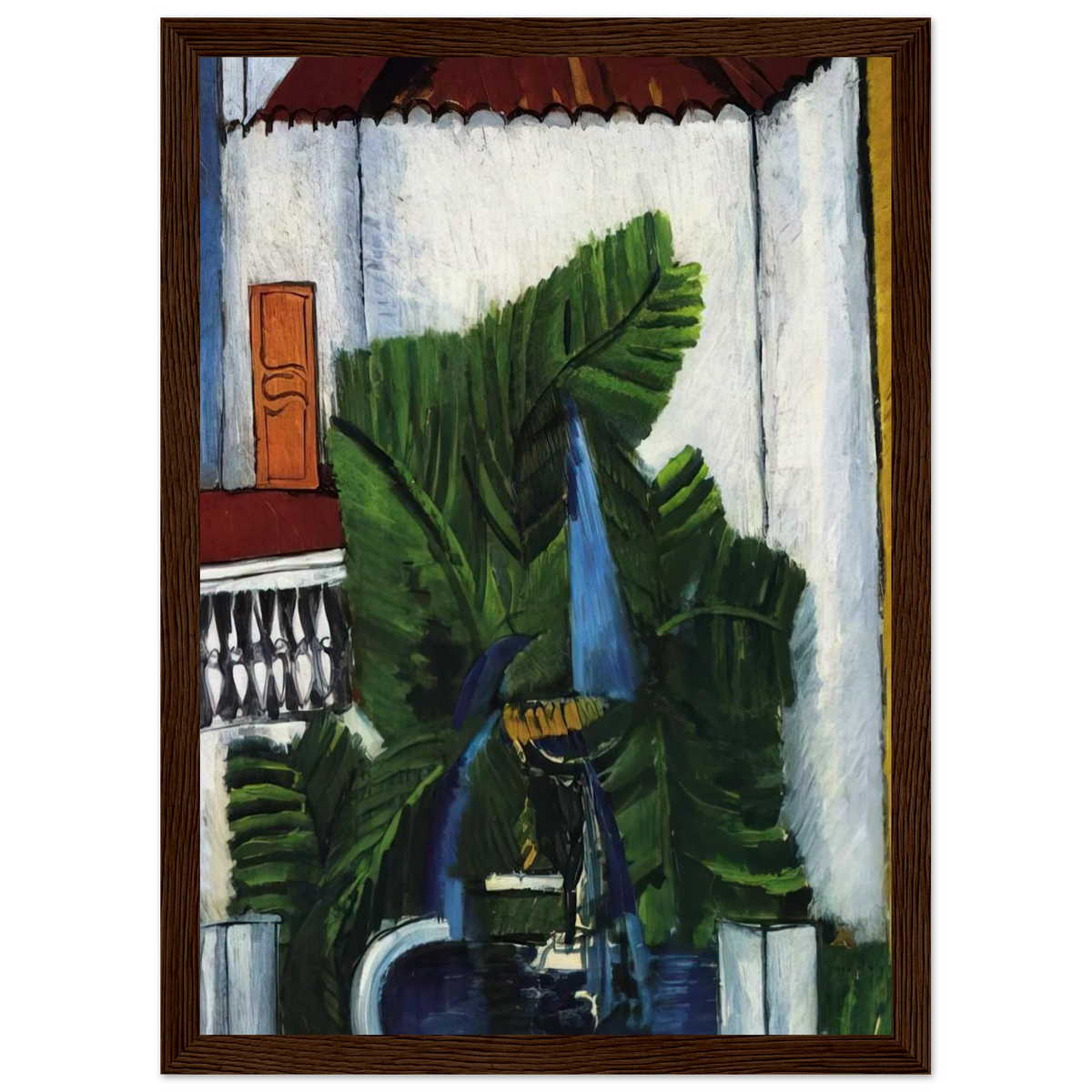 FOUNTAIN IN AVIGNON 1913 Framed Poster | Raoul Dufy Framed Prints Wall Art | Raoul Dufy Shop