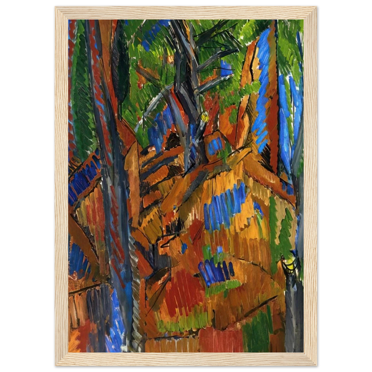 TREES 1913 Framed Poster | Raoul Dufy Framed Prints Wall Art | Raoul Dufy Shop