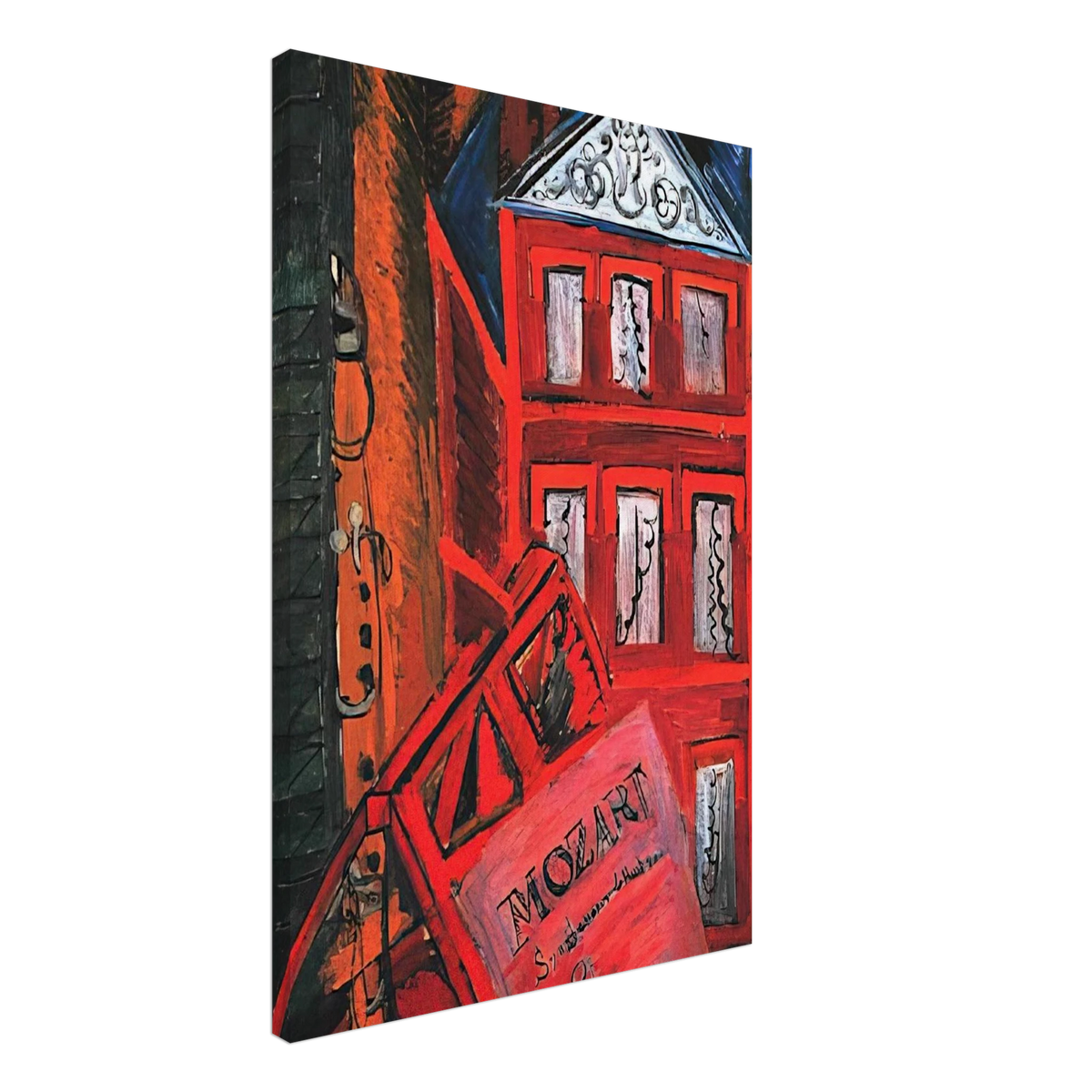 HOMMAGE TO MOZART 1915 Canvas | Raoul Dufy Canvas | Raoul Dufy Shop
