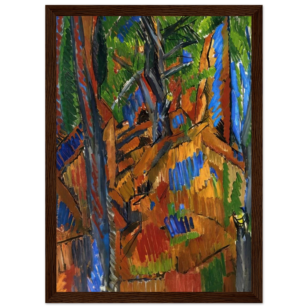 TREES 1913 Framed Poster | Raoul Dufy Framed Prints Wall Art | Raoul Dufy Shop