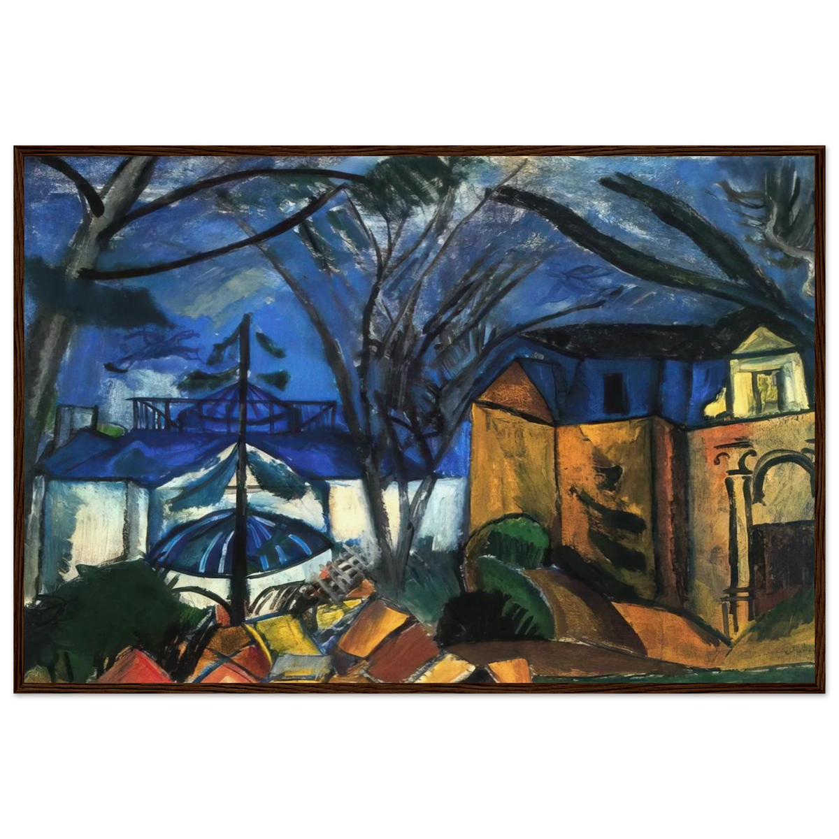 THE BOTANICAL GARDEN 1910 Framed Poster | Raoul Dufy Framed Prints Wall Art | Raoul Dufy Shop