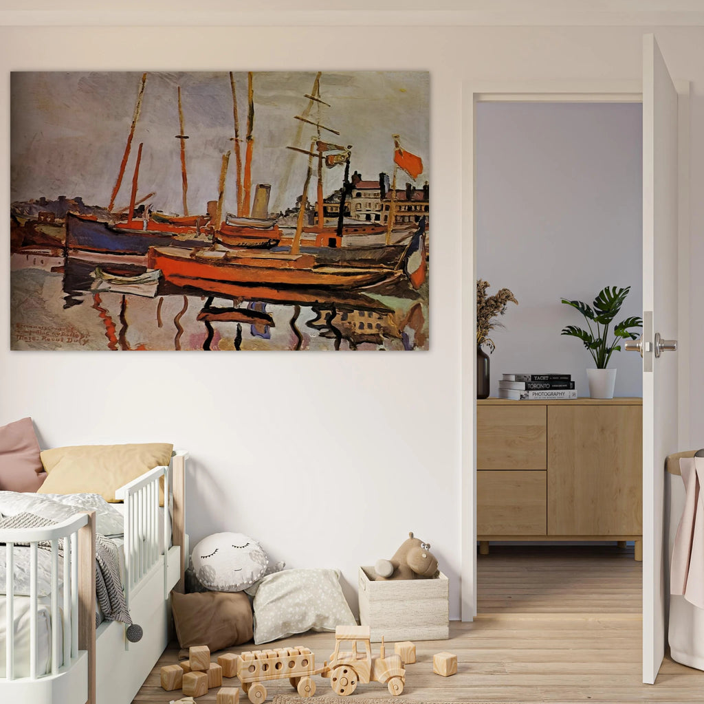 THE PORT OF LE HAVRE 1906 Poster | Raoul Dufy Poster | Raoul Dufy Shop