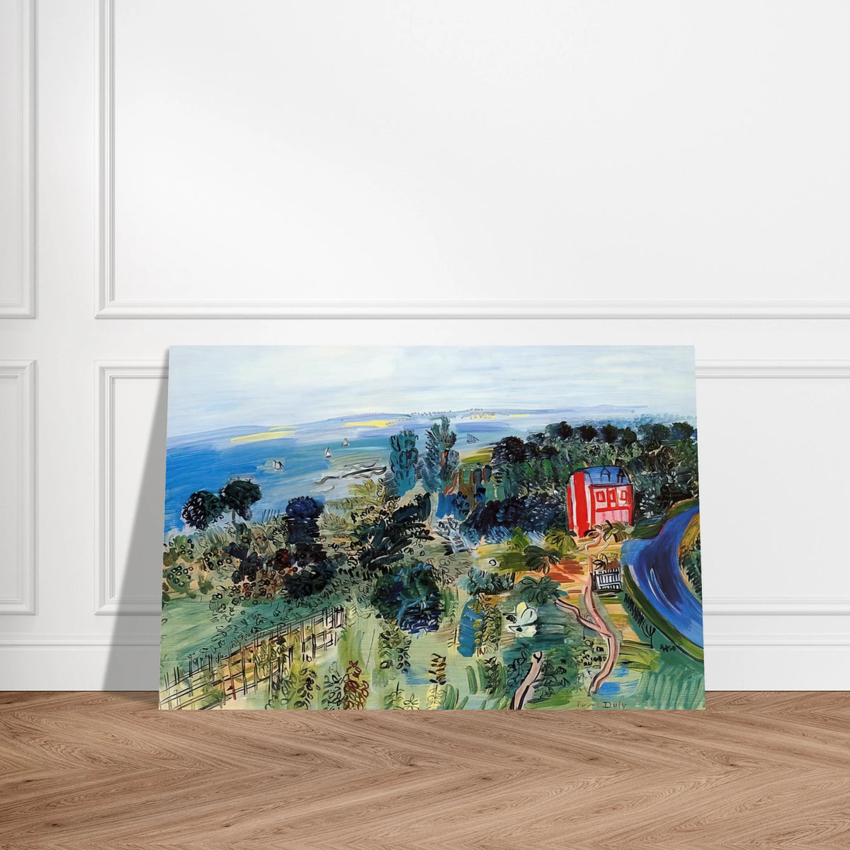 VILLERVILLE Poster | Raoul Dufy Poster | Raoul Dufy Shop