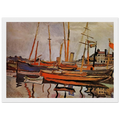 THE PORT OF LE HAVRE 1906 Framed Poster | Raoul Dufy Framed Prints Wall Art | Raoul Dufy Shop