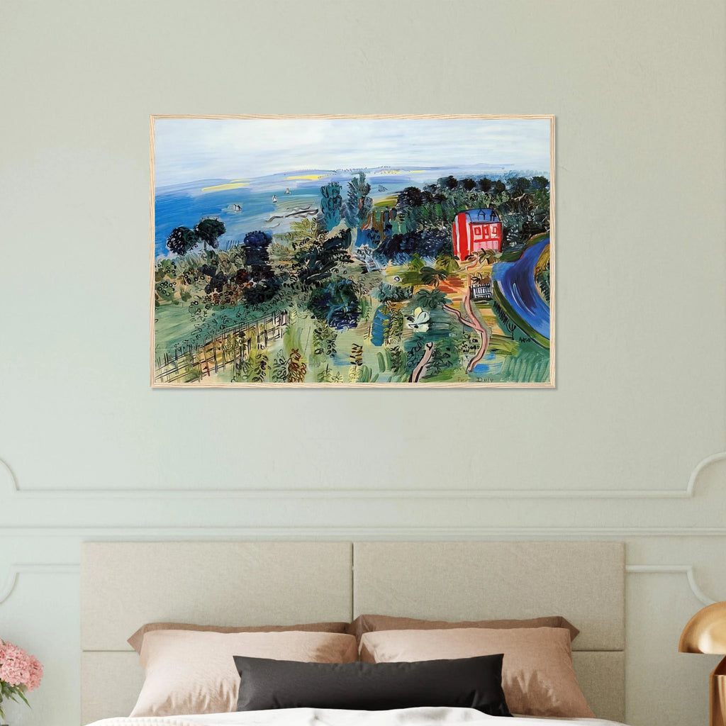 VILLERVILLE Framed Poster | Raoul Dufy Framed Prints Wall Art | Raoul Dufy Shop