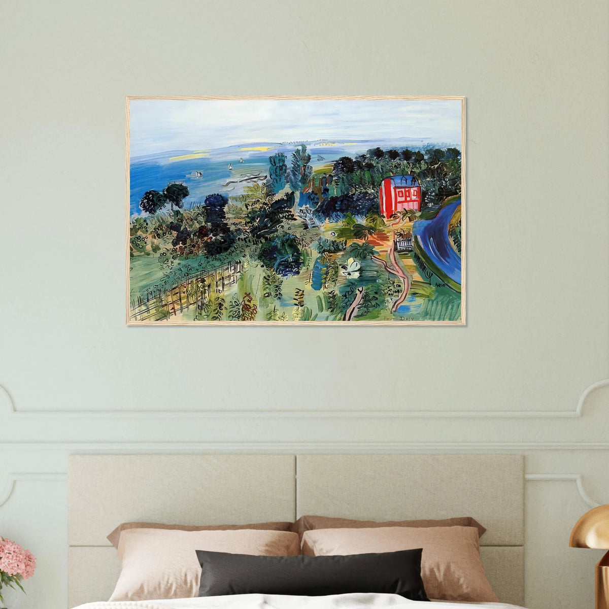 VILLERVILLE Framed Poster | Raoul Dufy Framed Prints Wall Art | Raoul Dufy Shop