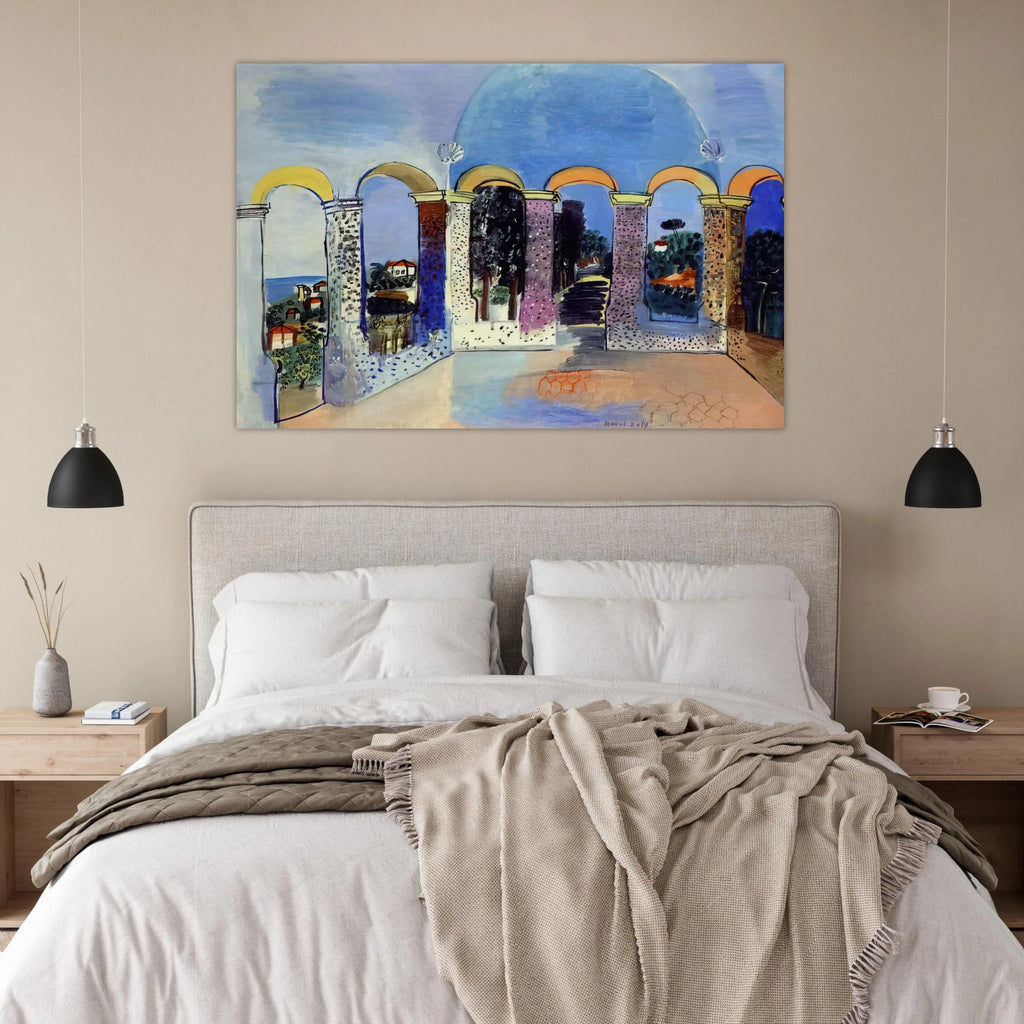 ARCADES AT VALLAURIS 1927 Poster | Raoul Dufy Poster | Raoul Dufy Shop