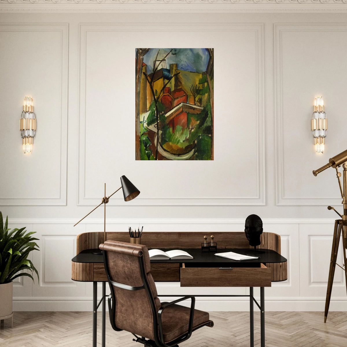 LANDSCAPE OF FALAISE 1910 Canvas | Raoul Dufy Canvas | Raoul Dufy Shop