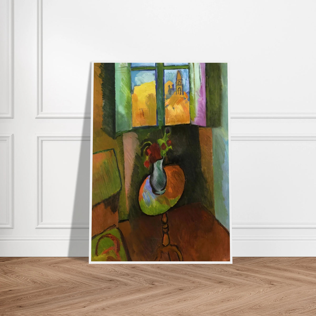 PEDISTAL TABLE RUE SEGUIER 1909 Framed Poster | Raoul Dufy Framed Prints Wall Art | Raoul Dufy Shop