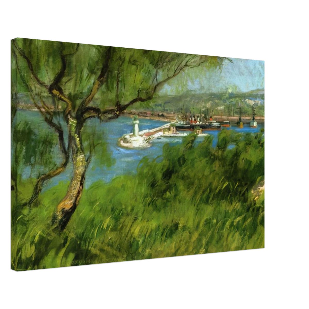 VIEW OF A PORT Canvas | Raoul Dufy Canvas | Raoul Dufy Shop
